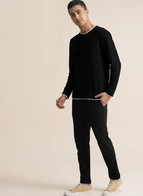 Black_Solid_Men_Round_Neck_Black_T-Shirt