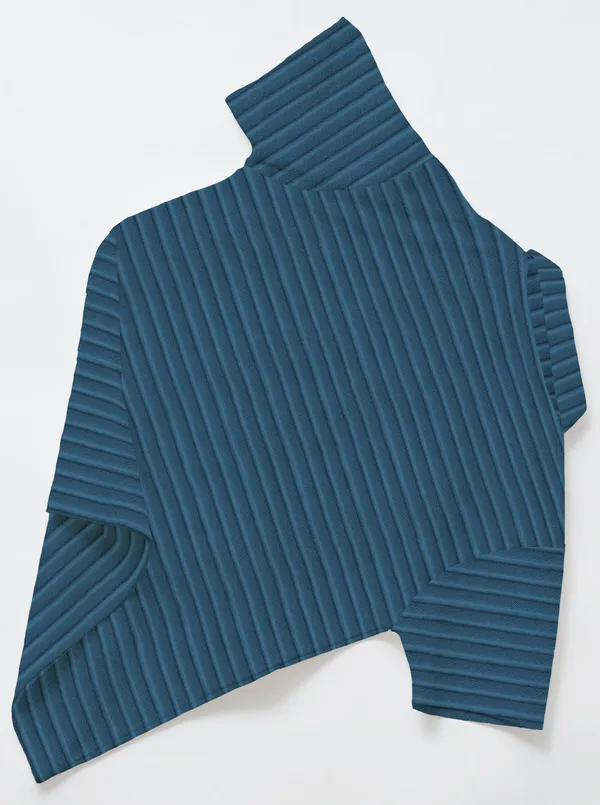Mens_Half_Sleeve_Collared_Textured_Knit_Tshirt_With_Zipper_Neck_Details