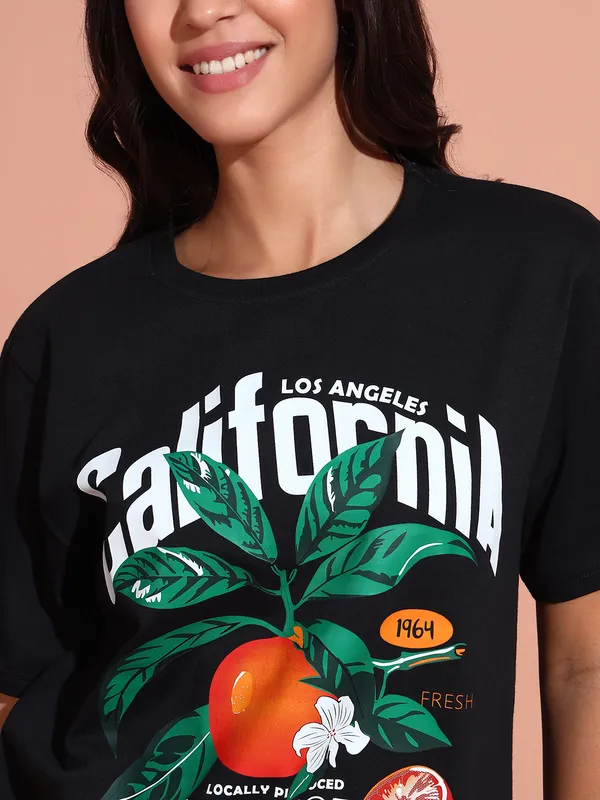 S_Loose_Fit__Tshirt_With_Fruit_Graphic_Print_&_Half_Sleeve