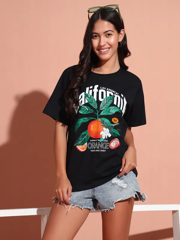 S_Loose_Fit__Tshirt_With_Fruit_Graphic_Print_&_Half_Sleeve