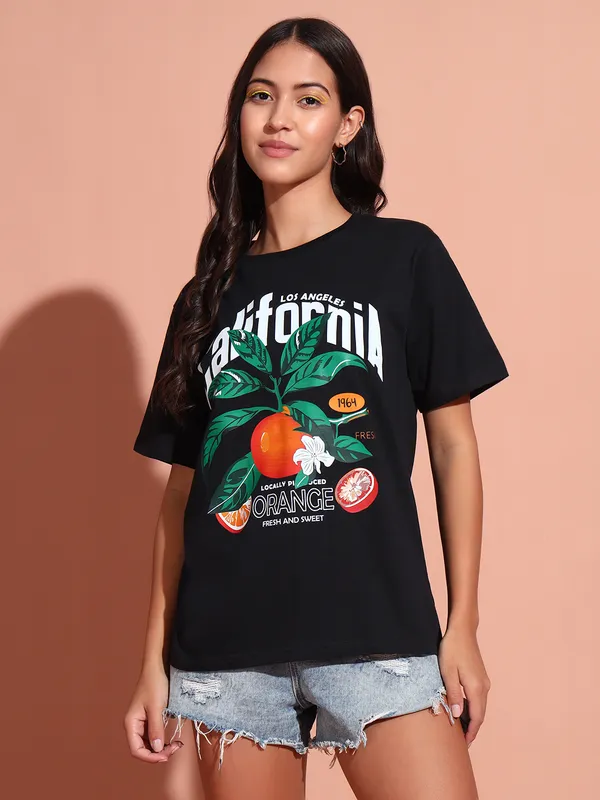 S_Loose_Fit__Tshirt_With_Fruit_Graphic_Print_&_Half_Sleeve