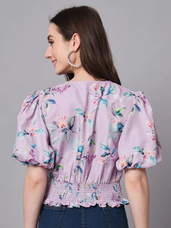 Casual_Printed___Purple_Top