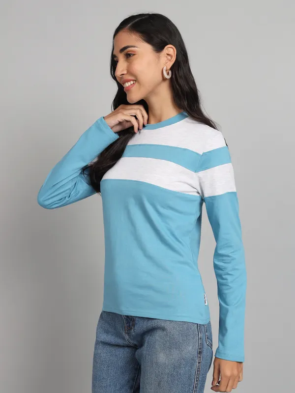 Multicolor_Printed___Round_Neck_Multicolor_T-Shirt