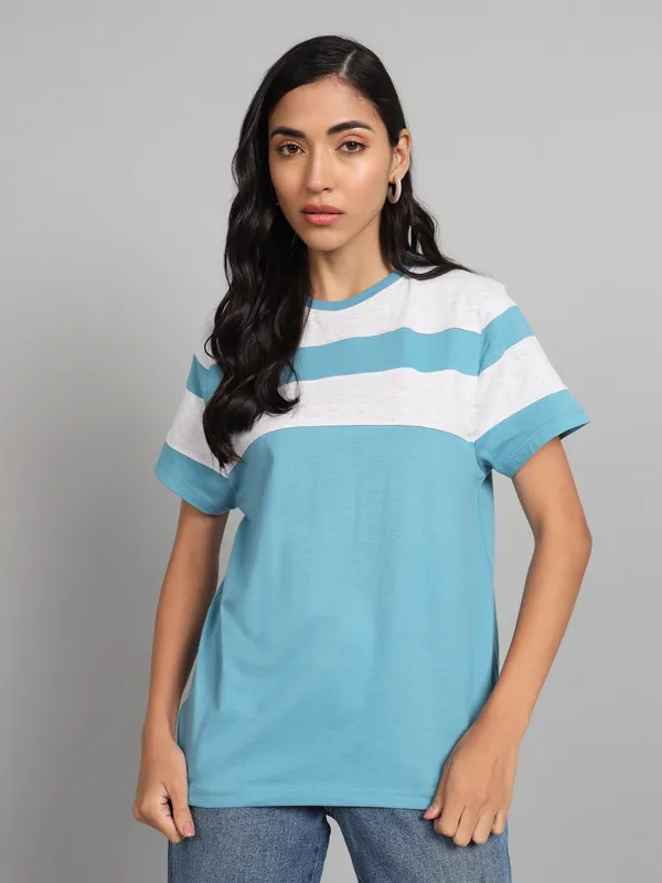 Multicolor_Printed___Round_Neck_Multicolor_T-Shirt