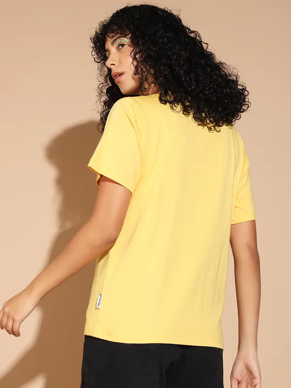 Tshirt_With_Cute_Pocket_Teddy_Graphic_At_Front_&_Contrast_Black_-White_Striped_Neck_Rib