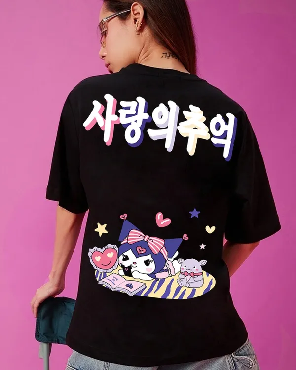 Loose_Fit_Half_Sleeve_Big_Kawai_Style_Print_At_Front_&_Back