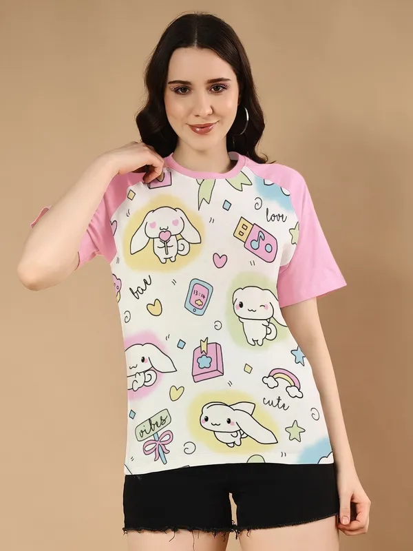 Cute_Dog_All_Over_Print_With_Contrast_Raglan_Sleeve_&_Neck_Rib_Details