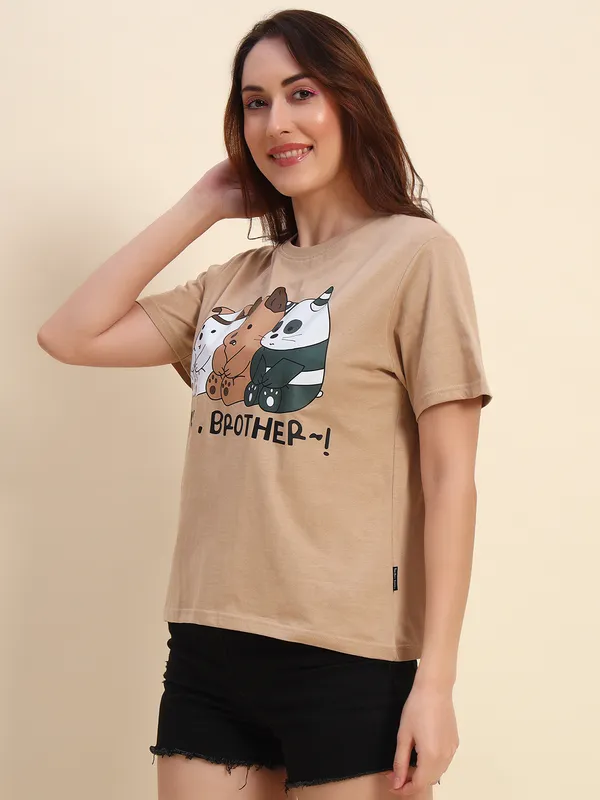 Graphic_Print___Round_Neck_Beige_T-Shirt