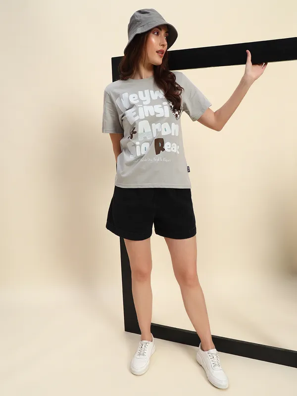 Printed___Round_Neck_Grey_T-Shirt