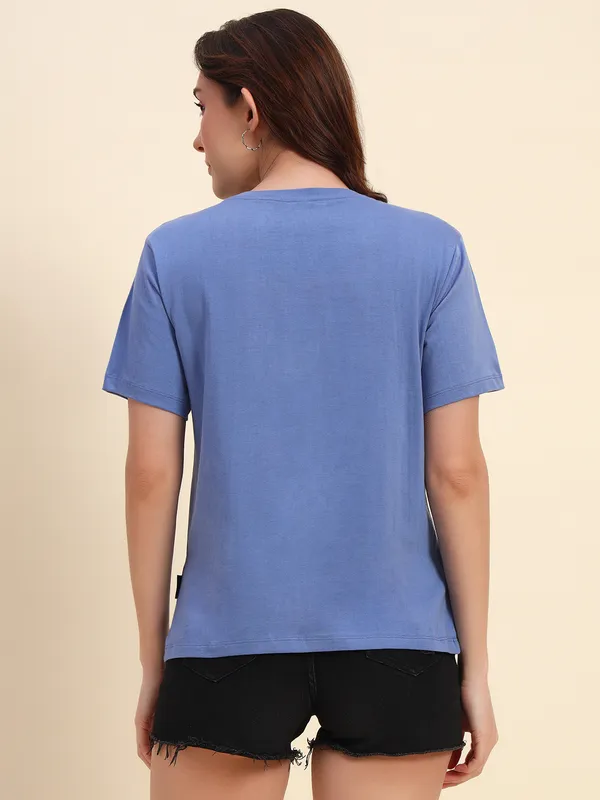 Beach_Vibe_Printed___Loose_Fit_Round_Neck_Blue__T-Shirt