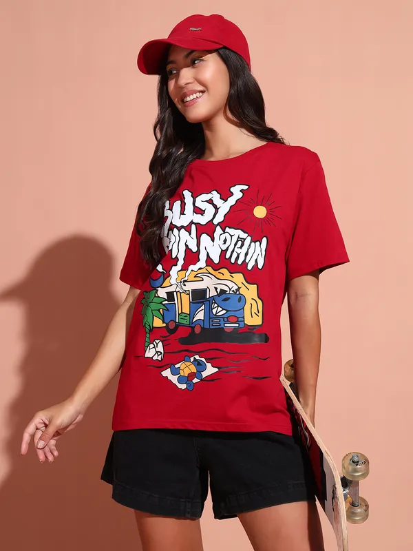 Loose_Fit__S_Graphic_Tshirt_With_Half_Sleeves