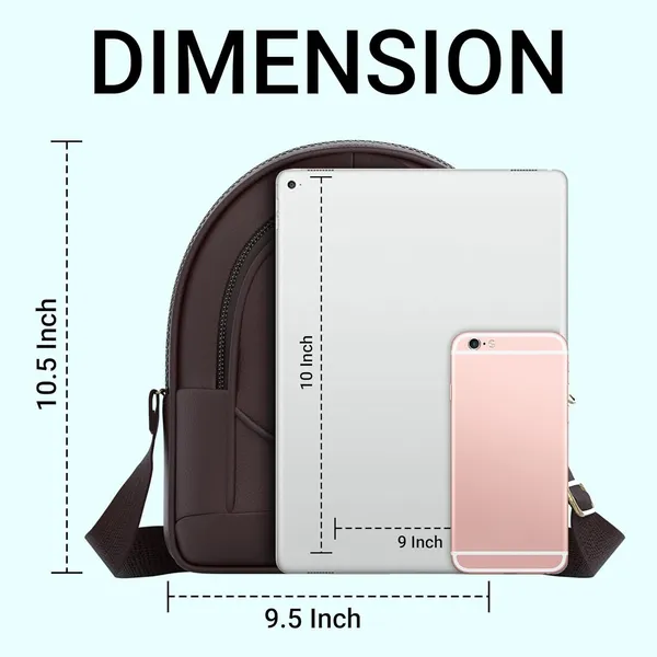 Brown_Elegant_Design_Vegan_Leather_Mini_Backpack_For_Women