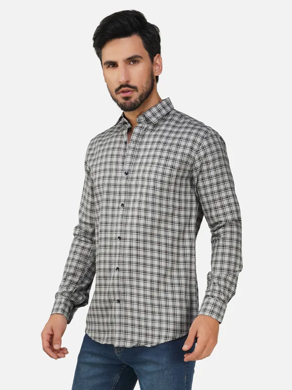 Multicolor_Trendy_Design_Cotton_Check_Shirt_For_Men_Combo_Set_(Pack_Of_2)
