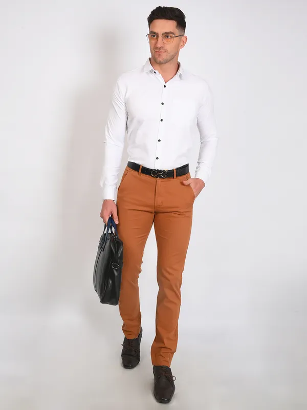 White_Trendy_Design_Premium_Cotton_Shirt_For_Men