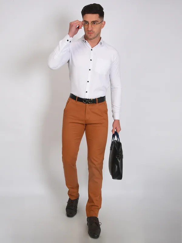 White_Trendy_Design_Premium_Cotton_Shirt_For_Men