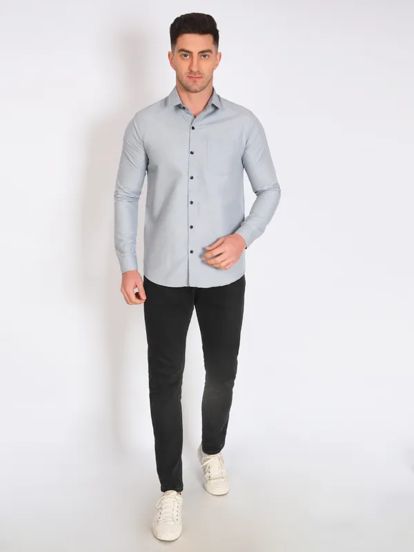 Grey_Trendy_Design_Premium_Cotton_Shirt_For_Men