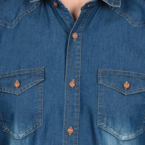 Blue_Trendy_Design_Double_Pocket_Denim_Shirt_For_Men