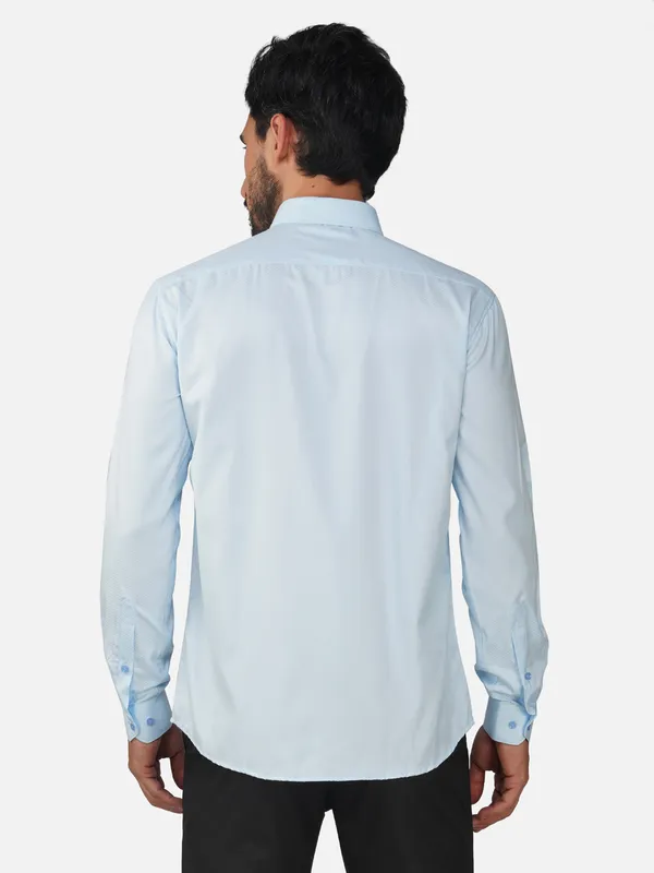 Sky_Blue_Trendy_Design_Plain_Shirt_For_Men