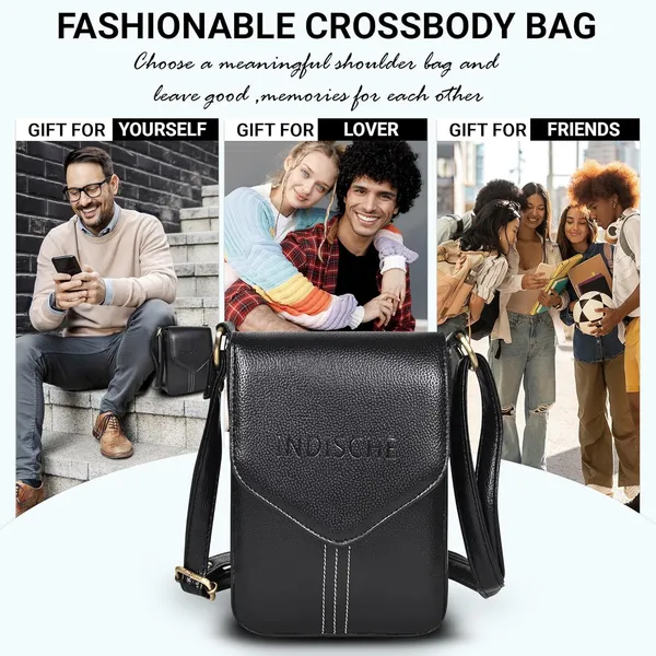 Black_Elegant_Design_Vegan_Leather_Crossbody_Bag_For_Men_&_Women