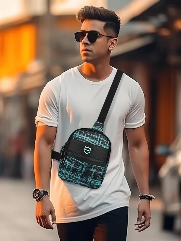 Black_Trendy_Crossbody_Sling_Bag_For_Men_&_Women