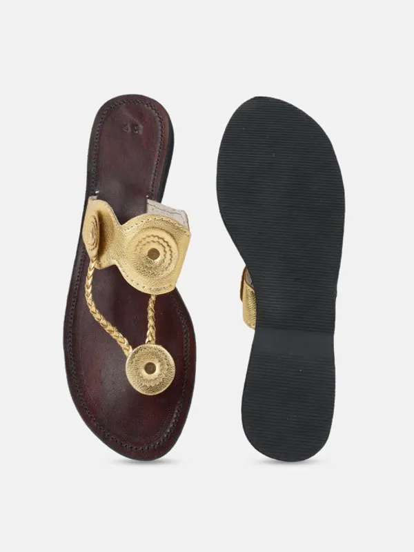 Handmade_Golden_Tikli_Kolhapuri