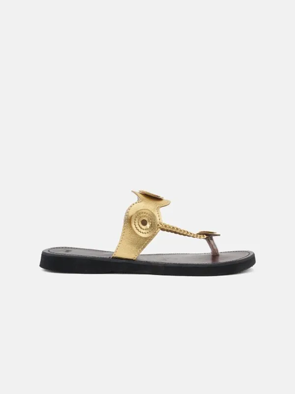Handmade_Golden_Tikli_Kolhapuri