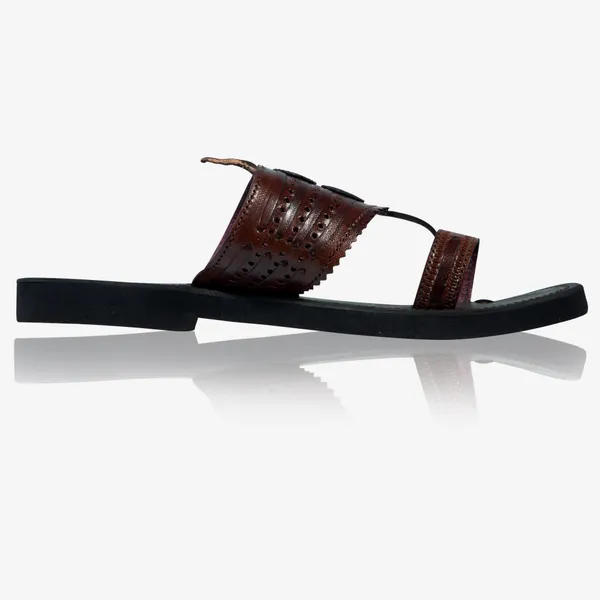 Brown_Ebony_Kolhapuri_For_Men's