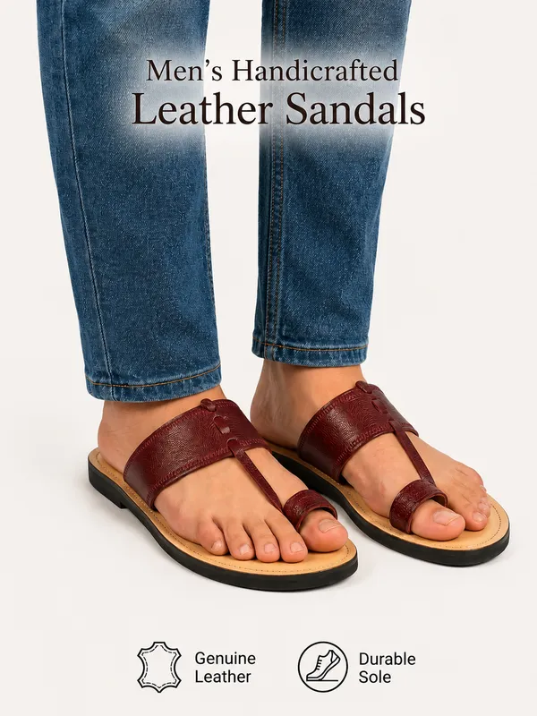 The_Classic_Cherry_Kolhapuri_|_Traditional_Style_Men's_Leather_Chappal