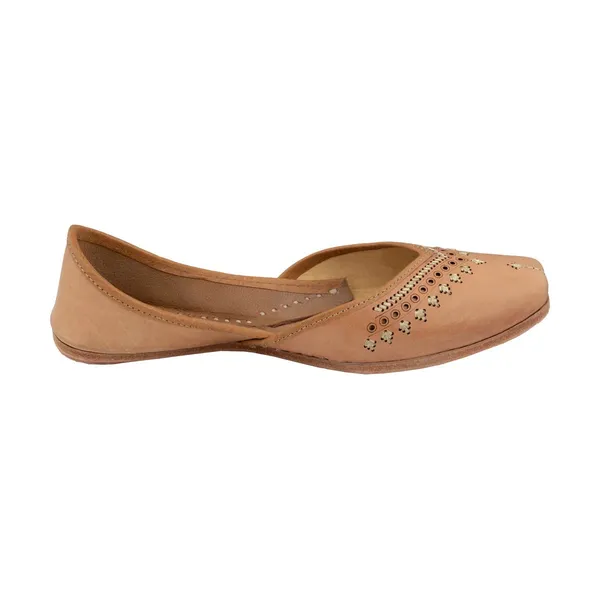 Handmade_BoHo_Nude_Jutti_For_Women's