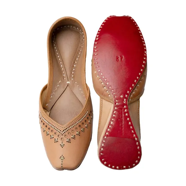 Handmade_BoHo_Nude_Jutti_For_Women's