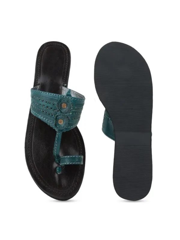 Handmade_Green_Kolhapuri