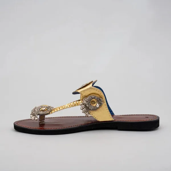 Handmade_GOLDEN_JEWELL_KOLHAPURI_2