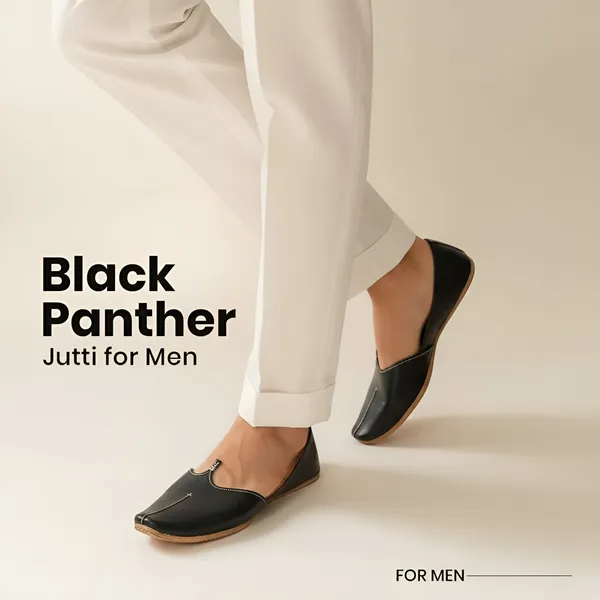Handmade_Black_Panther_-_Jutti_for_Men