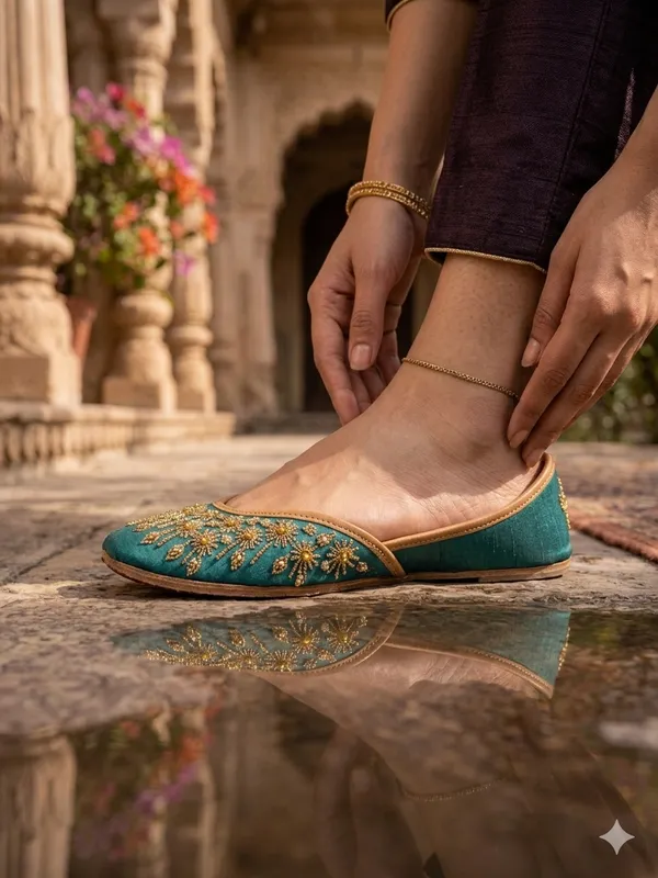 Riwaayat_Green_Handmade_Jutti