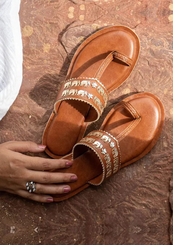 Handmade_Elephanta_Shahi_Brown_Kolhapuri