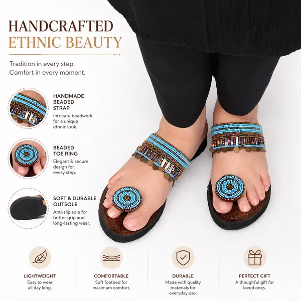 Sky_African_Beads_Work_Kolhapuri_–_Handmade_Elegance_with_a_Traditional_Indian_Soul