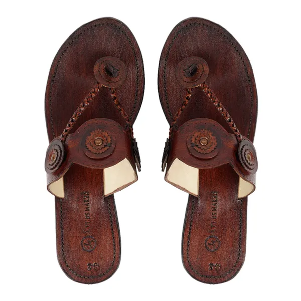 Handmade_Brown_Tikli_Kolhapuri