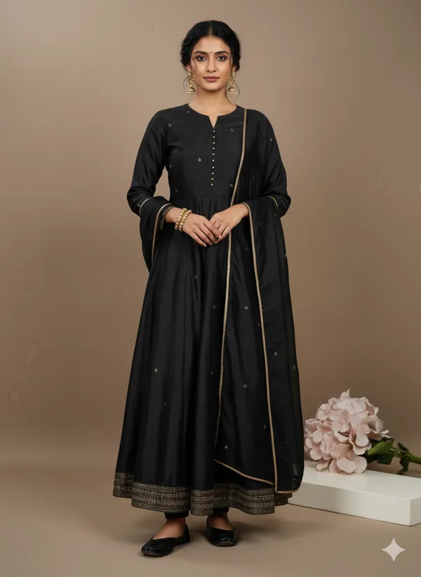 Handmade_Basic_Black_Jutti_For_Women's