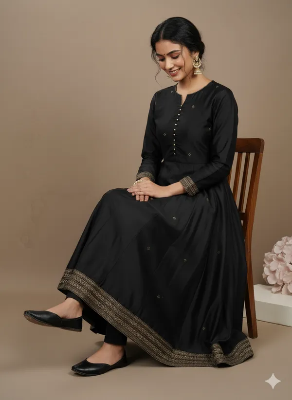 Handmade_Basic_Black_Jutti_For_Women's