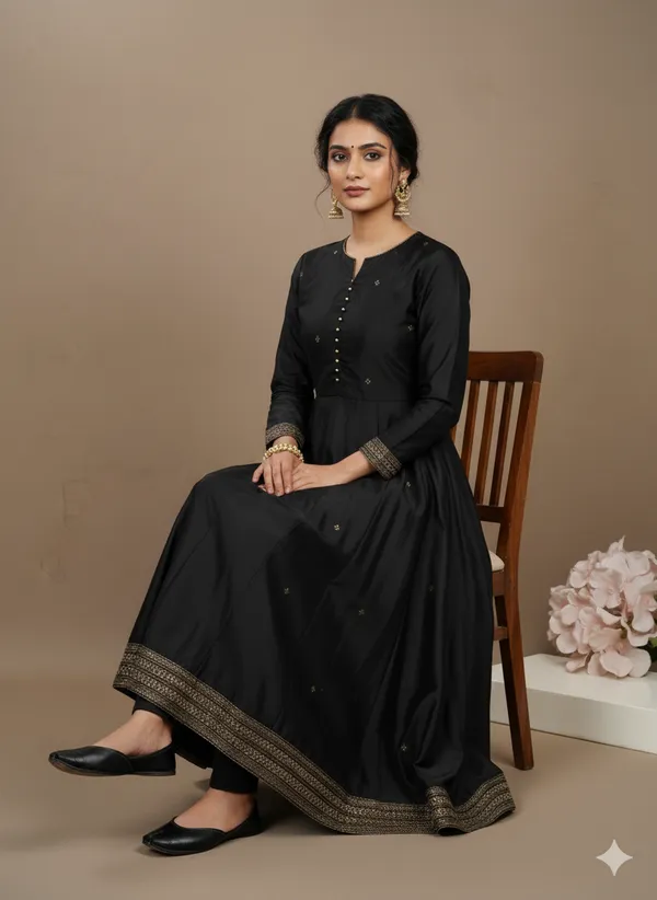 Handmade_Basic_Black_Jutti_For_Women's