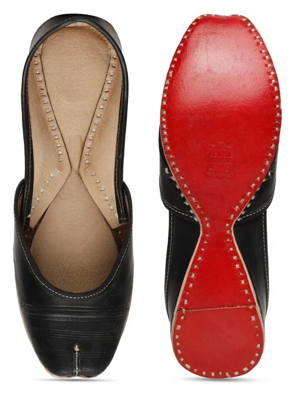 Handmade_Urbanico_Black_Leather_Handcrafted__Jutti_For_Women