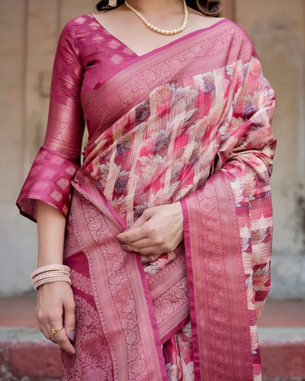 Pink_and_Maroon_Abstract_Digital_Print_Banarasi_Silk_Saree_with_Zari_Weave_and_Tassel-Embellished_Pallu