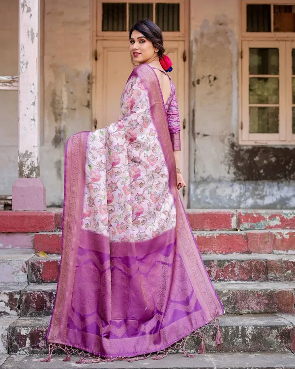 Graceful_Lavender_Banarasi_Silk_Saree_with_Floral_Design_and_Zari_Woven_Border