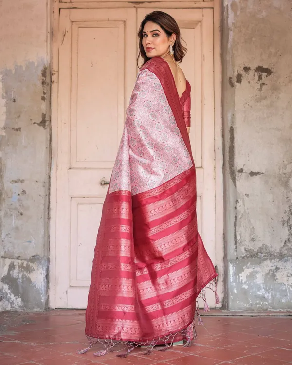 Crimson_Red_Banarasi_Silk_Saree_with_Geometric_Digital_Print_&_Zari_Border