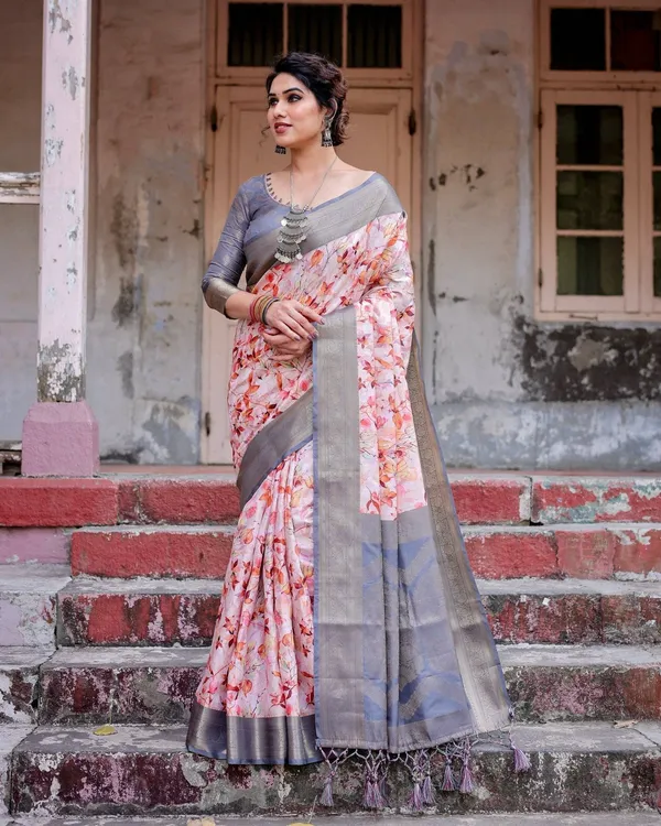 Graceful_Grey_Banarasi_Silk_Saree_with_Floral_Elegance_and_Zari_Accents