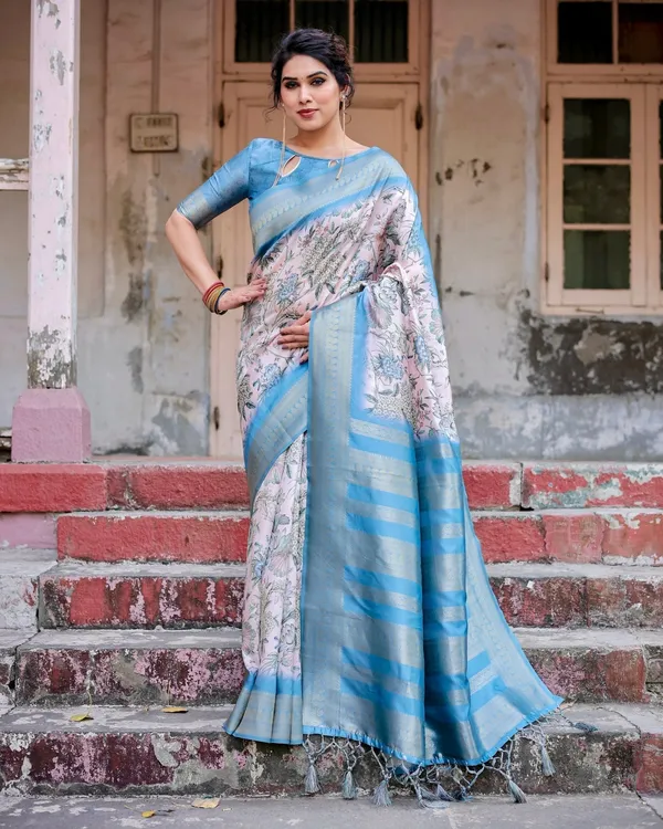 Elegant_Floral_Banarasi_Silk_Saree_in_Sky_Blue_and_Blush_Pink_with_Zari_Weave_and_Tassels