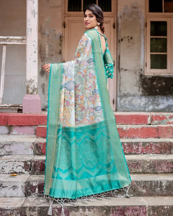 Graceful_Green_Banarasi_Silk_Saree_with_Vibrant_Motifs_and_Zari_Woven_Pallu