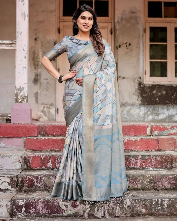 Elegant_Pastel_Blue_Banarasi_Silk_Saree_with_Intricate_Geometric_Design_and_Zari_Work_Tassel_Pallu