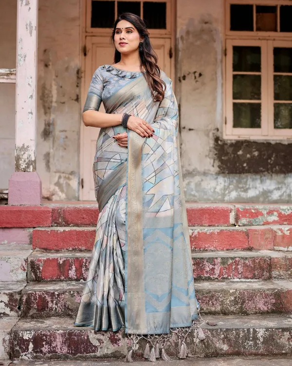 Elegant_Pastel_Blue_Banarasi_Silk_Saree_with_Intricate_Geometric_Design_and_Zari_Work_Tassel_Pallu