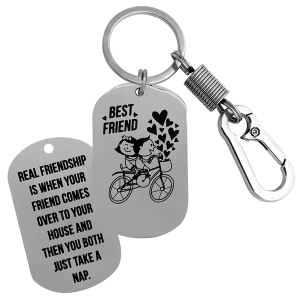 Silver_Finish_Customized_Laser_Engrave_Keychain_For_Anniversary_|_Birthday_|_Lovers_|_Valentine_|_Friendship_Day_(Napping_Friend)